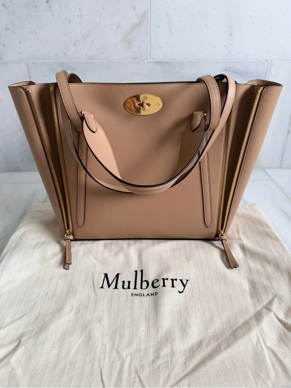 Mulberry Bayswater Zip Tote - Brand New - Picture 1 of 9